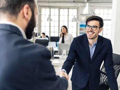 business meeting with accountants